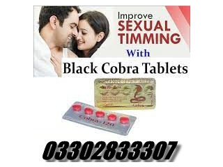 Black Cobra Tablets in Ghauri Town Islamabad | 03302833307